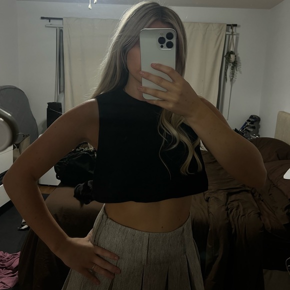 COMMENSE cropped tank - Picture 3 of 16